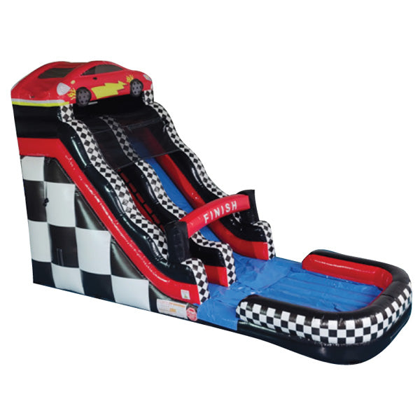 Slider Racing Car 19'H Race Car Slide Wet n' Dry – Eagle Bounce