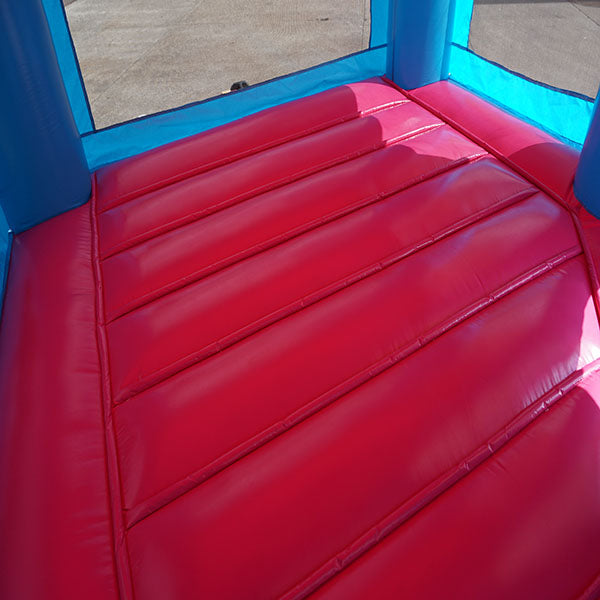 12 FT Princess Bounce House Inside Bed View